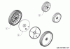 Wolf-Garten WA 460 AHW 12C-TV5E650 (2018) Spareparts Wheel dust covers, Wheels