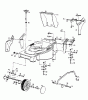 Gutbrod HB 42 RL 12A-L56Z604 (1998) Spareparts Height adjustment, Front wheels