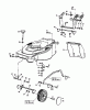 MTD E 46 18A-T3G-678 (1998) Spareparts Height adjustment, Front wheels