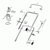 MTD GE 45 C 11B-T38V678 (1999) Spareparts Handle