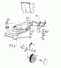 Floraself 4046 BLRE 12BET12Y668 (1999) Spareparts Height adjustment, Front wheels