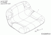 Mastercut 92-155 13DM450E659 (2008) Spareparts Seat