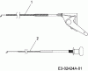 Sunline SL-H 1551 13A3489N685 (2006) Spareparts Control cables