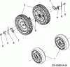 Mac Allister PRO 7053 12A-98EQ668 (2009) Spareparts Wheels