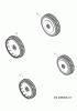 Yard-Man YM 1719 E 18A-18K-643 (2009) Spareparts Wheels