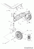 Massey Ferguson MF 50-22 ZT 17AI2ACP695 (2009) Listas de piezas de repuesto y dibujos Wheels, Pivot bar