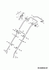 Wolf-Garten HBM 40 B 4001087 Series D (2010) Spareparts Handle