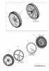 Yard-Man YM 6521 SPHWB 12A-B28T643 (2011) Spareparts Wheels