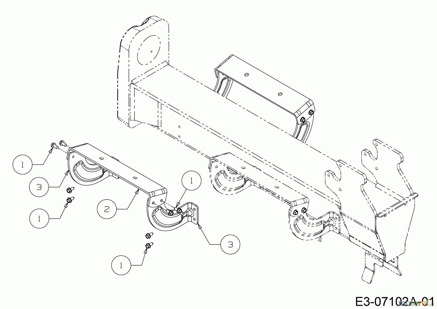 Troy-Bilt Log splitter TB 33 LS 24BL59M5766  (2018) Cradle-log tray