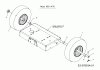 MTD 450 24B-412K678 (2013) Spareparts Wheels