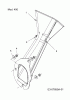 MTD 450 24B-412K678 (2013) Spareparts Chipper chute