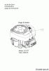Cub Cadet CC 1018 AN 13HD90AN603 (2014) Spareparts Engine Briggs & Stratton to 04.04.2014