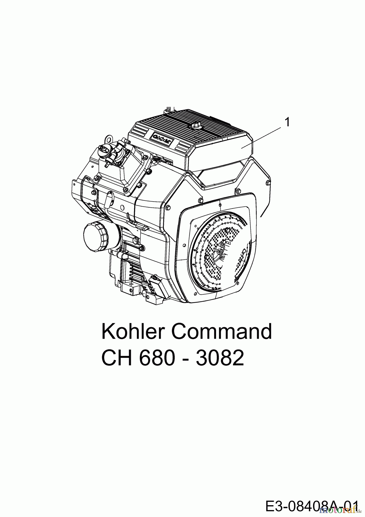  Cub Cadet Garden tractors GTX 2100 14A-3GE-603  (2016) Engine Kohler