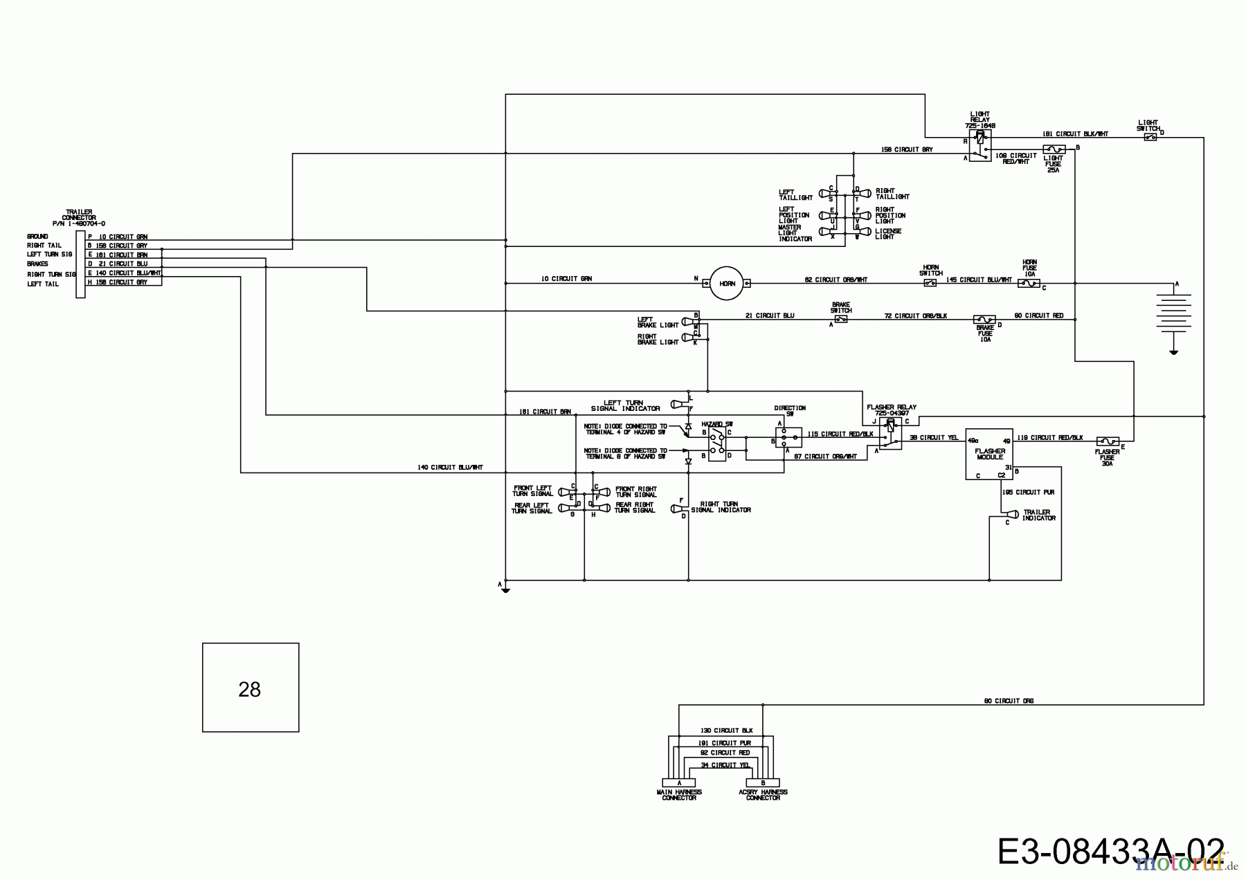  Massey Ferguson Utility Vehicle MF 20 MD 37AK468D695  (2014) Wiring diagram