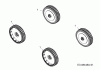 MTD 53 PB 11A-848R600 (2012) Spareparts Wheels