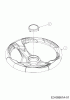 Cub Cadet GTX 1054 14AZ94AK330 (2013) Spareparts Steering wheel