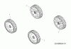 Cub Cadet SC 100 11A-A92J710 (2014) Spareparts Wheels
