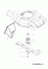 Wolf-Garten A 460 AHVHW 12AQTVCQ650 (2015) Spareparts Blade, Blade adapter, Mulch plug