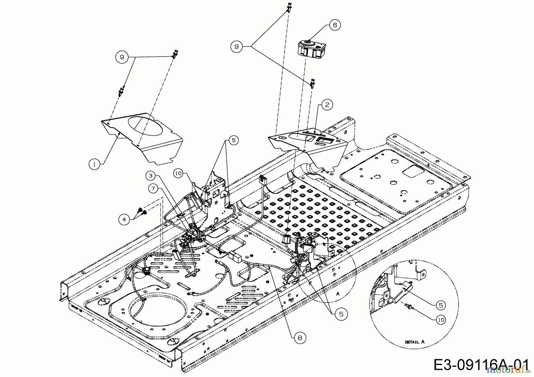  Cub Cadet Zero Turn Z-Force LZ 60 17BIDAGD010  (2015) Electric parts