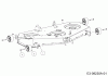 Troy-Bilt Super Bronco GT 54 FAB 14A7A3KA066 (2016) Spareparts Wheels mowing deck