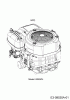 Cub Cadet XZ 1-42 17CMCACS603 (2017) Listas de piezas de repuesto y dibujos Engine MTD