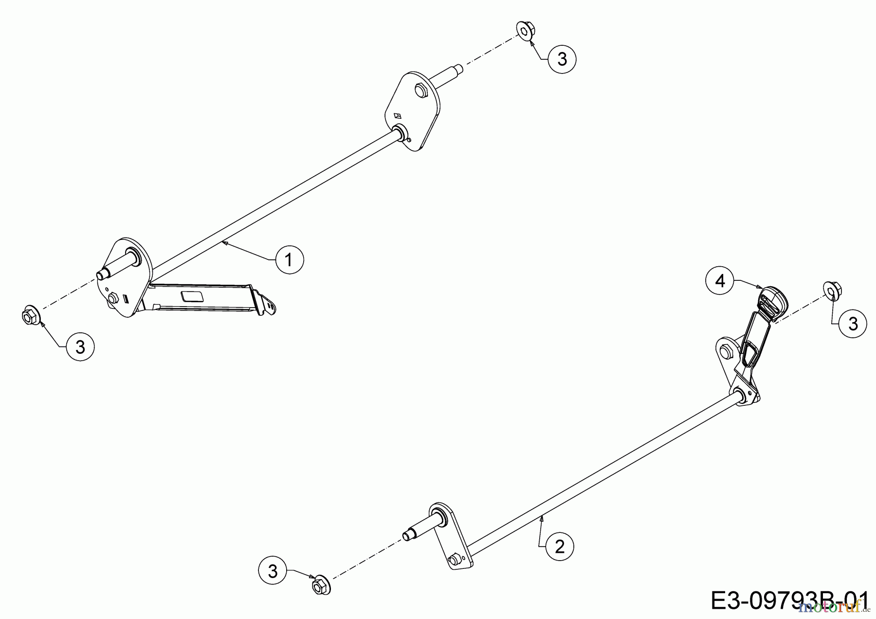  MTD Petrol mower Yard Machines 21