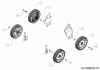 Troy-Bilt CSV 070 24A-07MP766 (2015) Spareparts Wheels