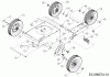 Troy-Bilt TB 554 25B-554M766 (2016) Spareparts Wheels