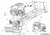 Cub Cadet LM 2 DP 46 11E-70JT603 (2017) Listas de piezas de repuesto y dibujos Rear height adjustment