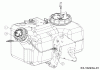 Cub Cadet LX 42" 13AZA4CS330 (2017) Spareparts Fuel tank