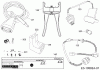 Robomow MC1000 (Black) PRD7012P (2015) Listas de piezas de repuesto y dibujos Cabel, Cable connector, Rain sensor, Tools