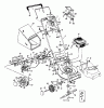 Lawnflite 383 SP 12B-682A611 (1999) Spareparts Basic machine