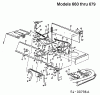 Mastercut 16/107 13AP660G659 (2002) Spareparts Deck lift