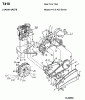 Mastercut T/410 21A-411A659 (2000) Spareparts Gearbox, Wheels