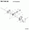 Yard-Man YM 7195 DE 31AT5Q3G643 (2002) Listas de piezas de repuesto y dibujos Auger gearbox