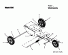 MTD 520 25A-520G678 (2005) Spareparts Wheels