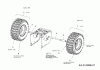 WOLF-Garten Expert Expert 7190 HD 31AY55SY650 (2016) Spareparts Wheels 16x6.5