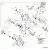 Cub Cadet HDS 3200 14B-646-603 (2000) Spareparts Differential, Gearbox