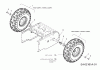MTD M 56 31B-32AD678 (2015) Spareparts Wheels