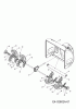 MTD Accessories Snow thrower 008 - 61cm for BM 87-35, (MX,TS)BM 87-50 396-008-600 (2008) Spareparts Auger housing