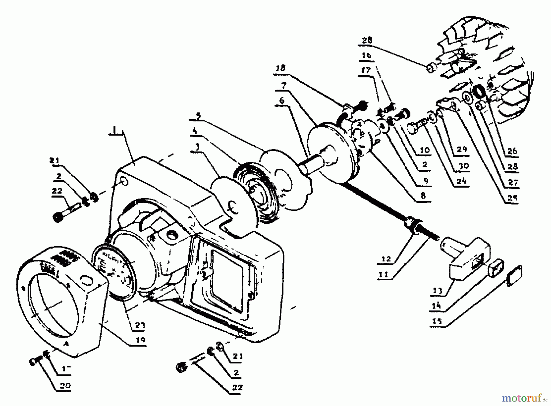 Echo Sägen, Kettensägen CS-601S - Echo Chainsaw Starter