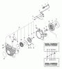 Echo CSG-680 - Cut-Off Saw, S/N: 03001001 - 03999999 Listas de piezas de repuesto y dibujos Ignition, Starter