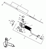 Echo PP-600 - Pole Saw / Pruner (Type 1) Listas de piezas de repuesto y dibujos Driveshaft, Throttle, Harness