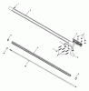 Echo PPF-2110 - Pole Saw / Pruner, S/N: 001001 - 506099 (Type 1E) Pièces détachées 3 Ft. Extension