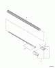 Echo PPT-265S - Pole Saw / Pruner, S/N: E10011001001 - E10011999999 Listas de piezas de repuesto y dibujos Main Pipe -- Lower  S/N: E10011001001 - E10011001030
