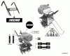 Echo TC-210 - Tiller/Cultivator, S/N: E14013001001 - E14013999999 Spareparts Labels