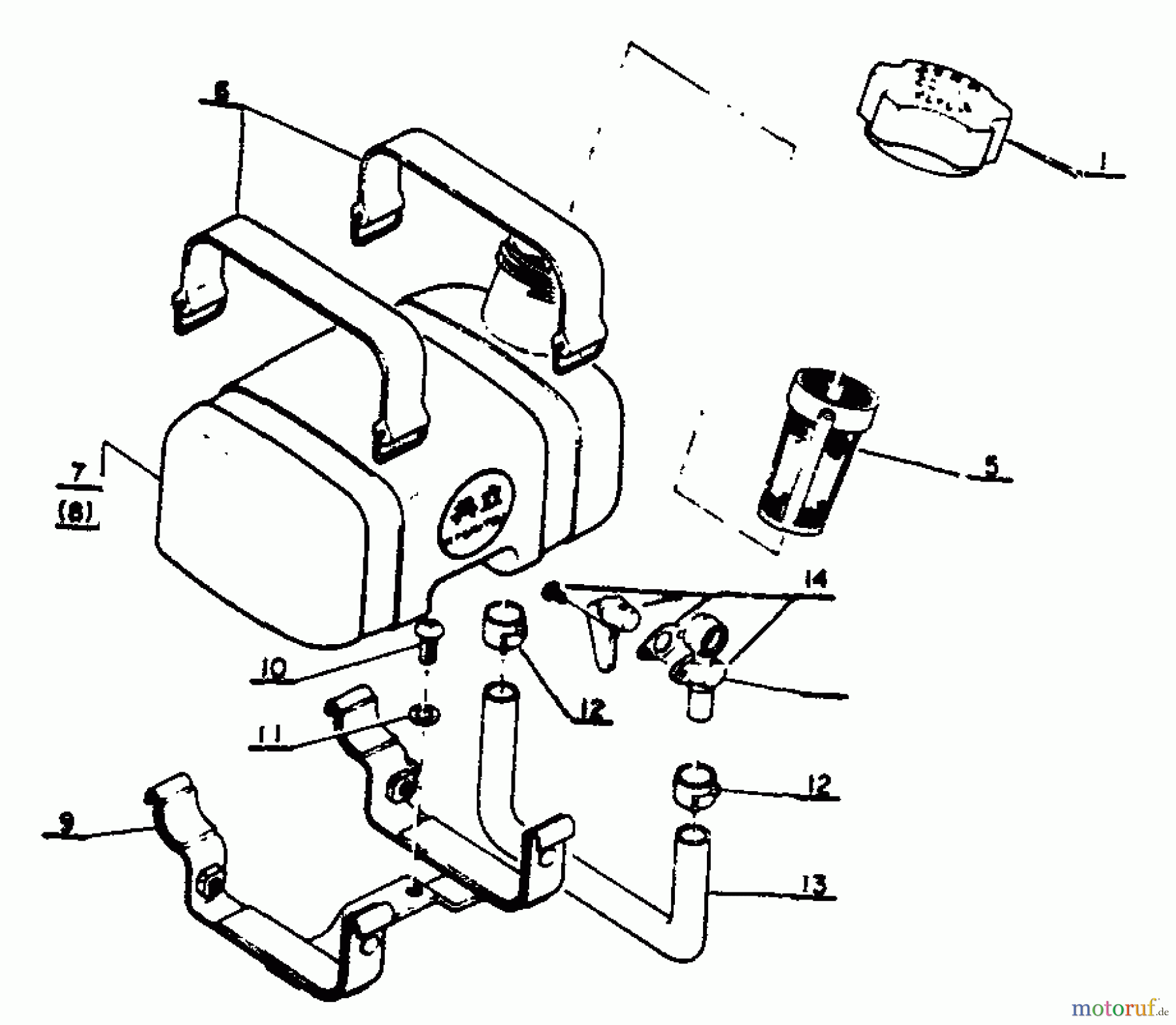  Echo Trimmer, Faden / Bürste SRM-201F - Echo String Trimmer Fuel System