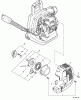 Echo PB-261L - Back Pack Blower, S/N: 06001001 - 06999999 Spareparts Engine Cover, Starter