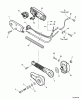 Echo PB-265LN - Blower/Vacuums, S/N: P35312001001 - P35312999999 Spareparts Hip Mount Throttle