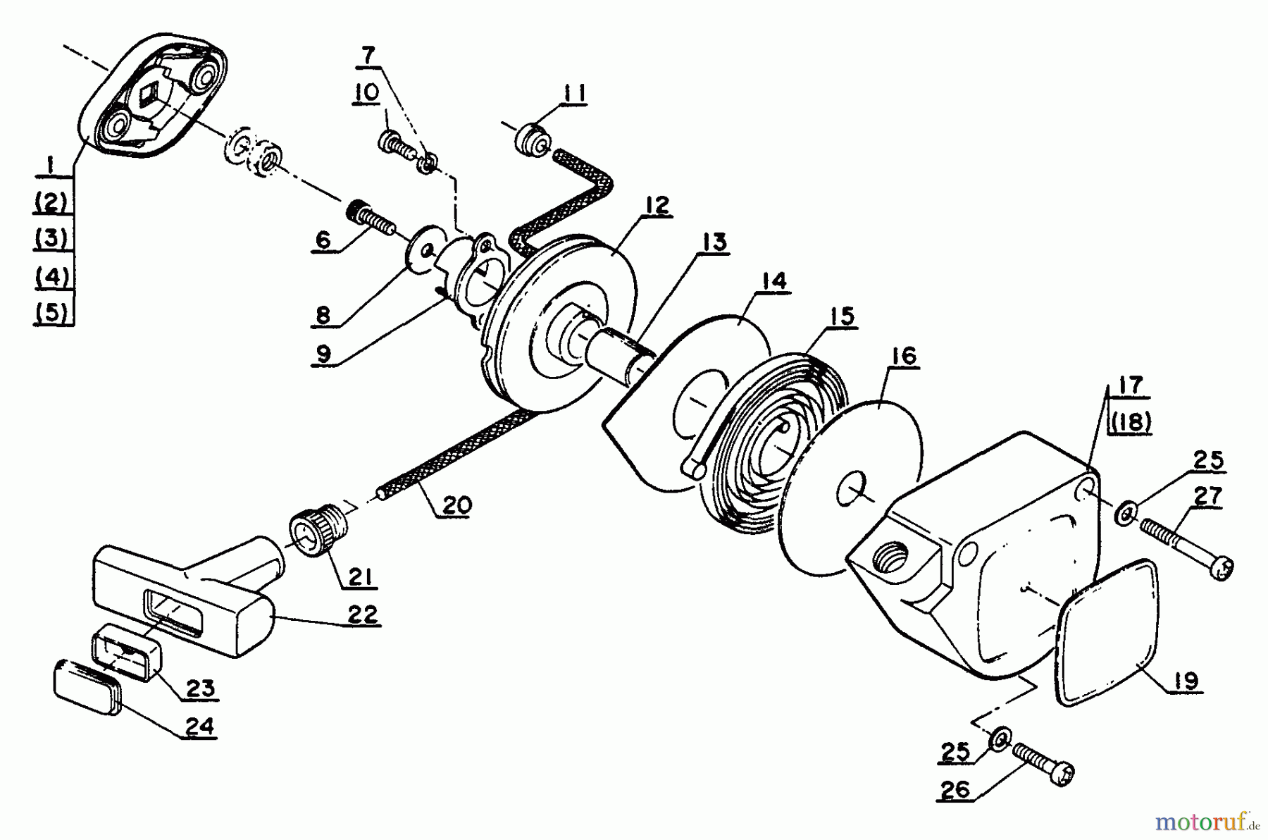  Echo Trimmer, Faden / Bürste SRM-302ADX - Echo String Trimmer Starter